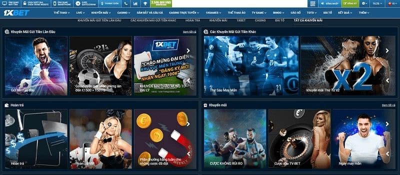 1XBET là trang web Casino trực tuyến 